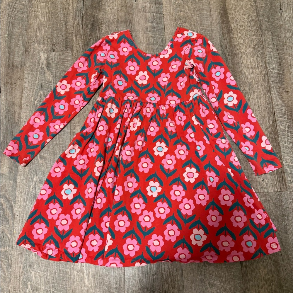 Hanna Andersson floral skater dress